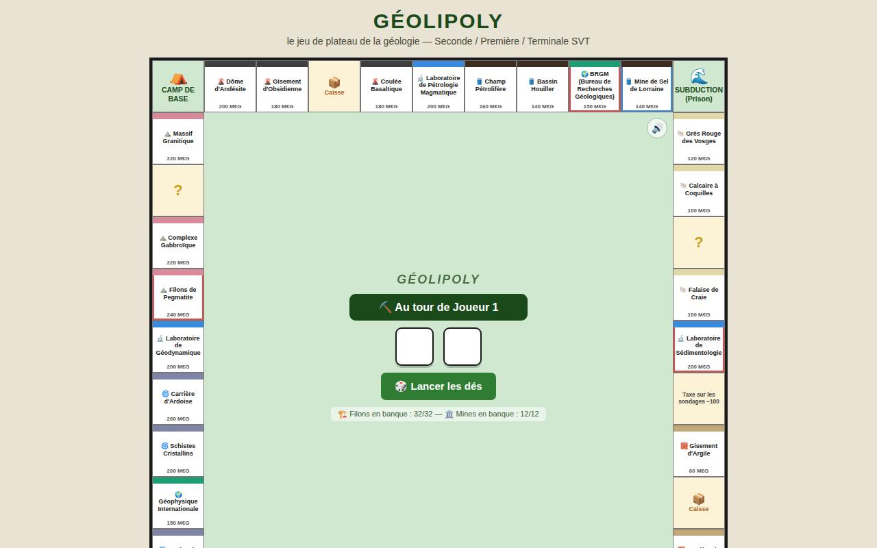 Plateau de Géolipoly
